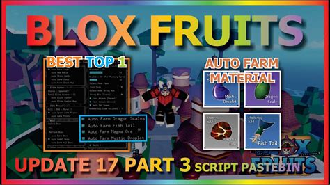 <b>UPDATE</b> <b>17</b> Part 1 <b>Blox</b> <b>Fruits</b> Script| <b>Auto</b> <b>Farm</b>| <b>PASTEBIN</b> 2022Download link Pc - https://bit. . Blox fruits pastebin update 17 auto farm